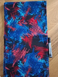 Graffitis bleus rouges