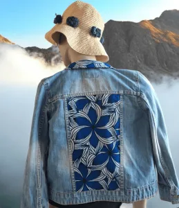 veste jean 3 Veste jean transformée